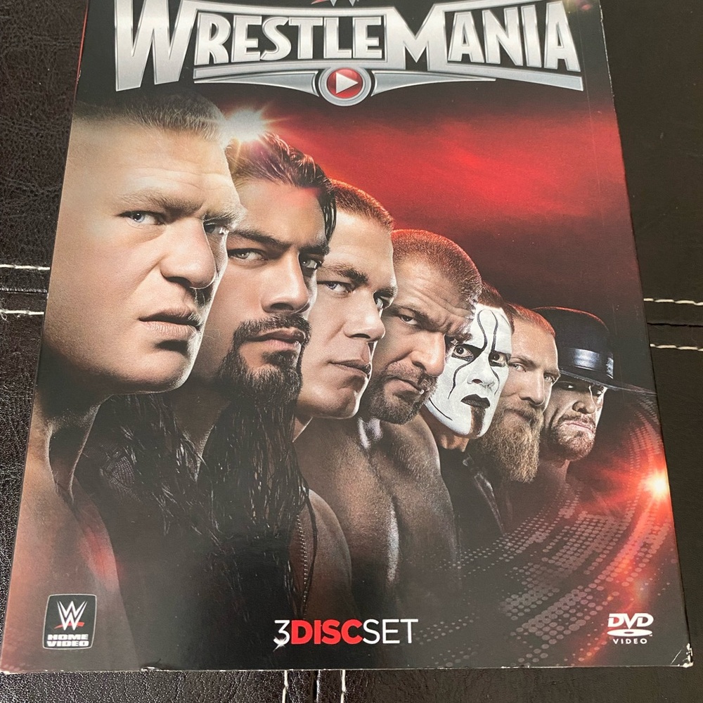 WWE Wrestlemania 31 DVD 3 Disc Set 2015